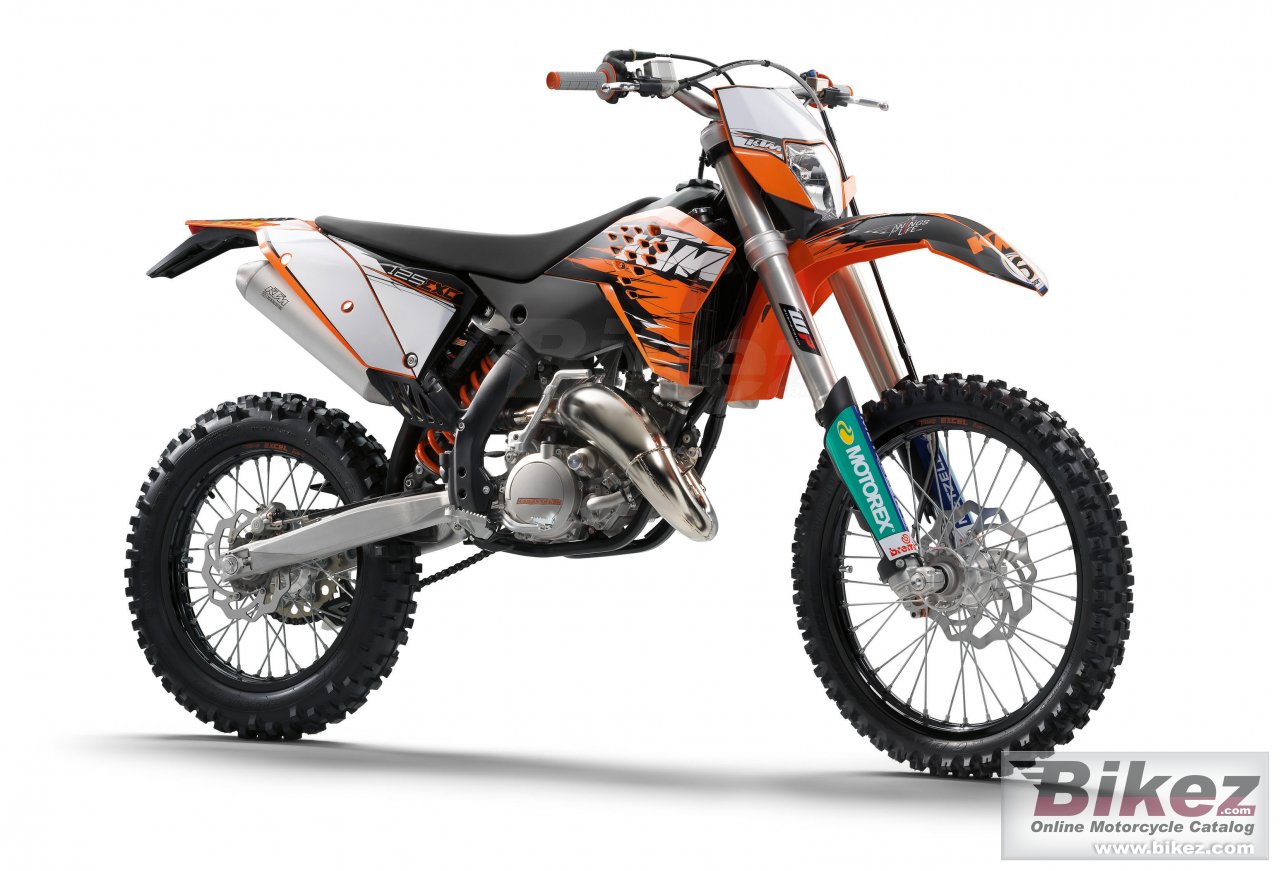Big KTM 125 exc picture and wallpaper from Bikez.com